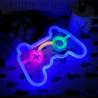 Game Pad Neon Signs LED Night Light