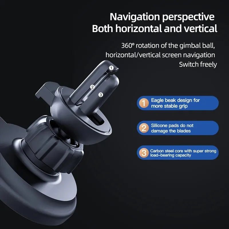 Magnetic Car Wireless Charger Stand Mobile Phone Chargers Holder