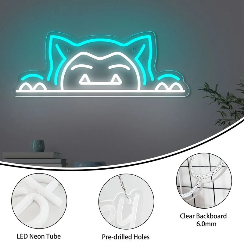 Cute Cat Animals LED Neon Light