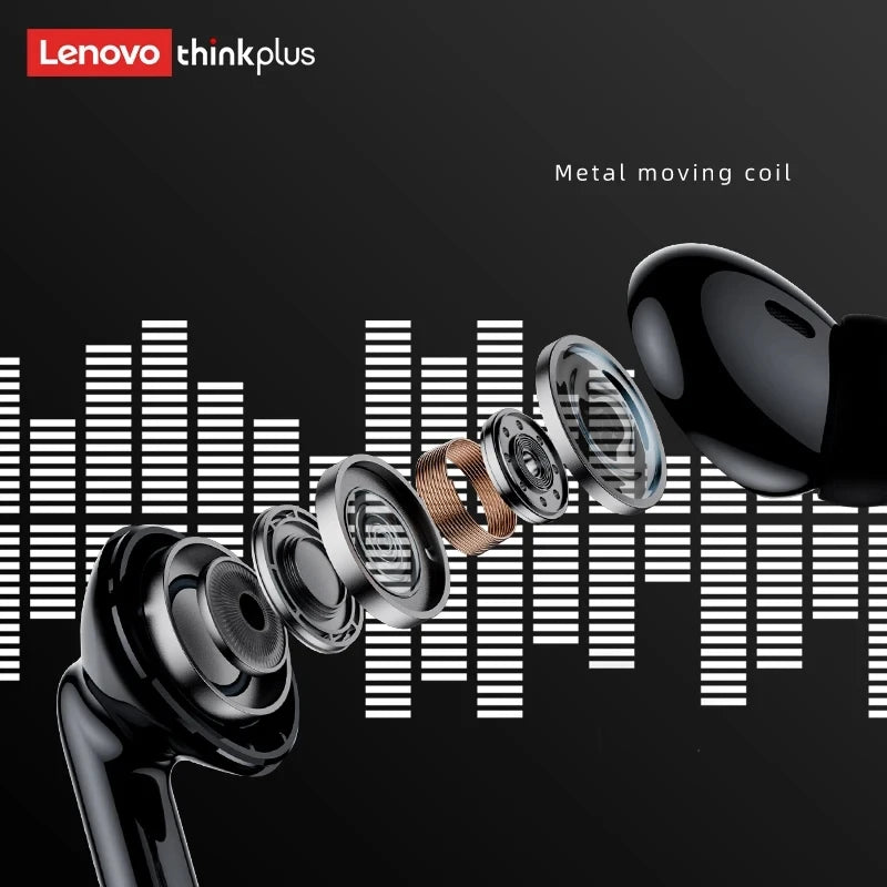 Lenovo Thinkplus XT88 earbuds with Dual Microphones