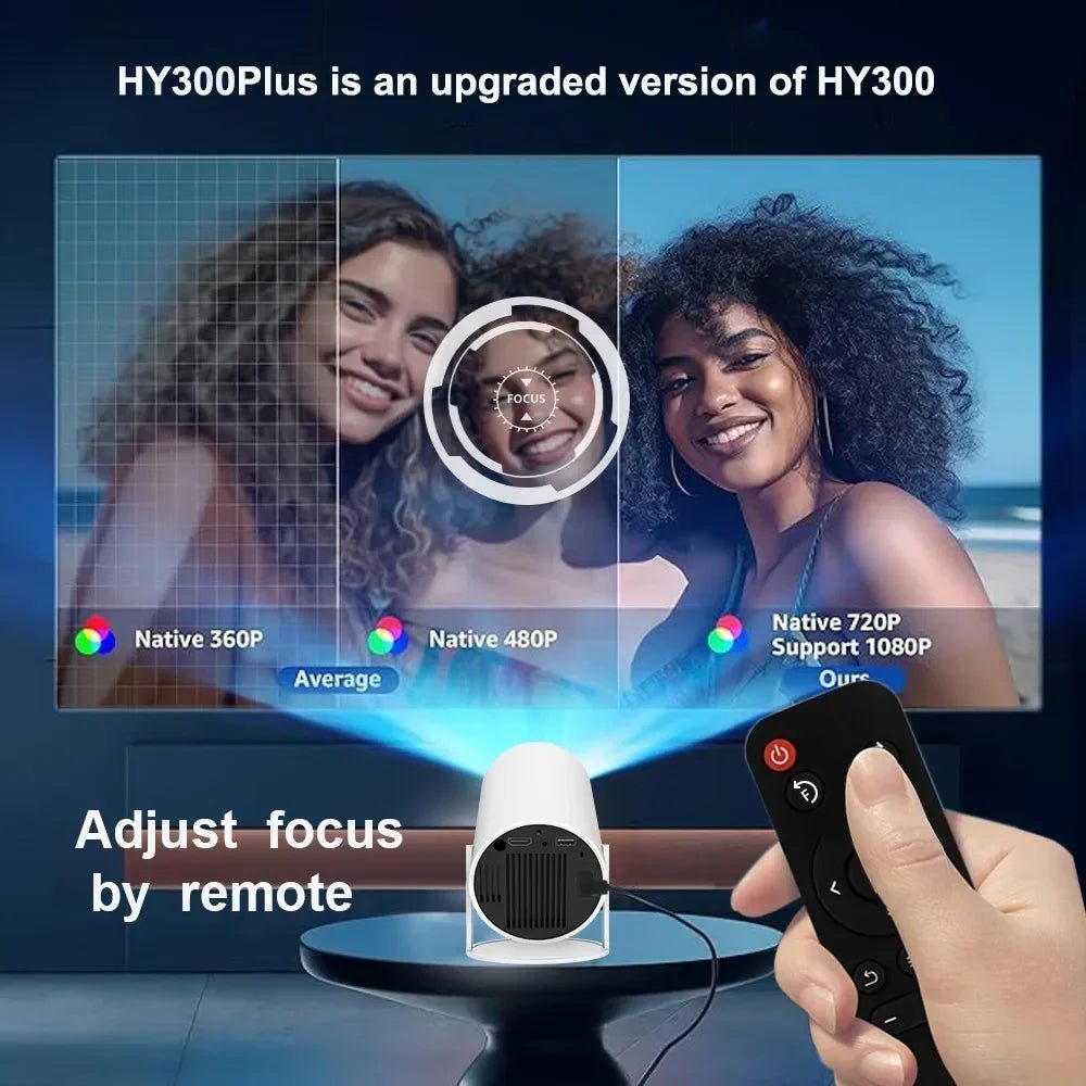 HY300 Plus Projector Android 4K