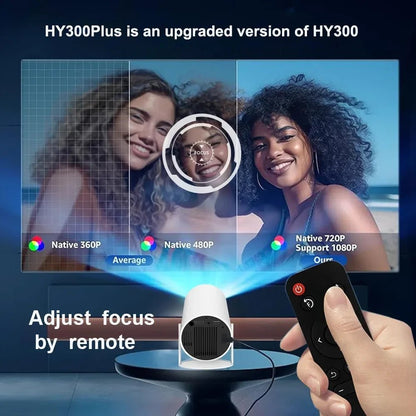 HY300 Plus Projector Android 4K