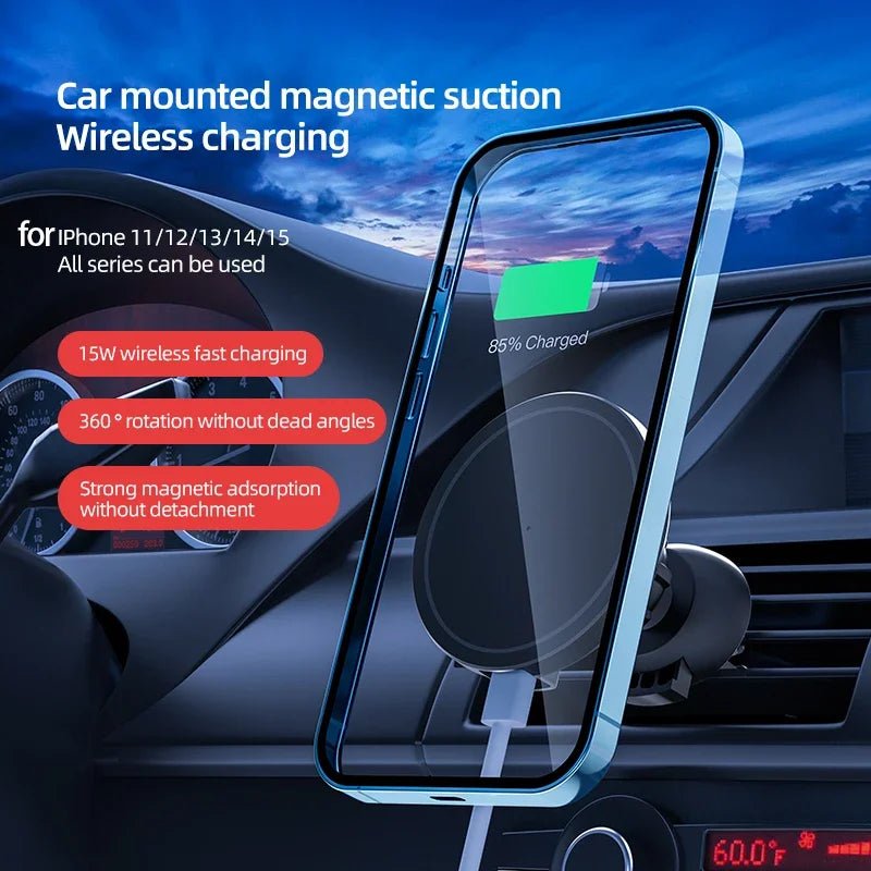 Magnetic Car Wireless Charger Stand Mobile Phone Chargers Holder