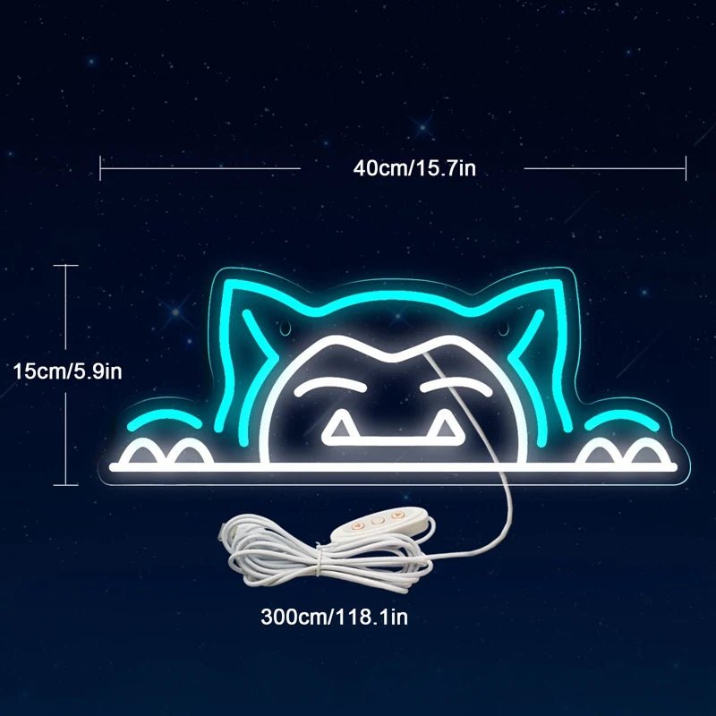 Cute Cat Animals LED Neon Light